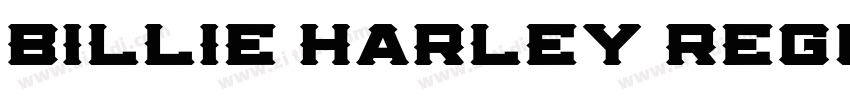 Billie Harley Regula字体转换